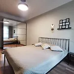 Modern Apartment With Fully Equipped Kitchen, Close To Lucavsala Park, Free Parking On Street, Near City Centre